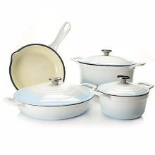 Cast Iron Cookware Set For Kitchen Use